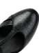 Vintage Closed Toe T-Strap Side Cutout Medium Heels - vintage shoes, retro heels
