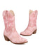 Vintage Embroidered Chunky Heel Cowboy Boots: timeless 1950s elegance she makes her own