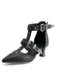 Vintage Faux Leather Pointed Toe Studded Sandals: beautiful vintage fashion, retro style, classic elegance with timeless appeal