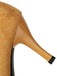 Vintage Faux Suede Pointed-Toe High Heels - vintage shoes, retro heels