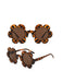 Vintage Flower Border Frame Sunglasses: timeless 1950s elegance she makes her own