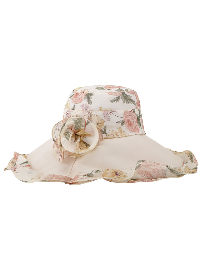 Vintage Foldable Sun Hat - vintage fashion, retro style