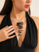 Vintage Ginkgo Leaf Necklace — 1950s elegance in the palm of her hand