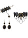 Vintage Lace Crystal Gothic Jewelry Set - vintage fashion, retro style