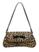 Vintage Leopard Print Single Shoulder Underarm Baguette Bag - vintage fashion, retro style
