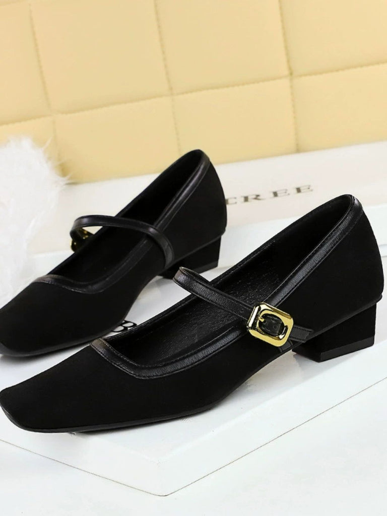 Vintage Leopard Square-Toe Mary Jane Heels — 1950s style that transcends decades