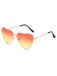 Vintage Metal Heart Frame Sunglasses: timeless 1950s elegance she makes her own
