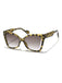 She finds her 1950s story in this Vintage Plastic Square Frame Sunglasses