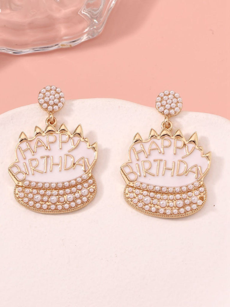 This Vintage Rhinestone Birthday Cake Earrings carries 1950s stories waiting to be told