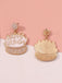 Vintage Rhinestone Birthday Cake Earrings — 1950s elegance in the palm of her hand