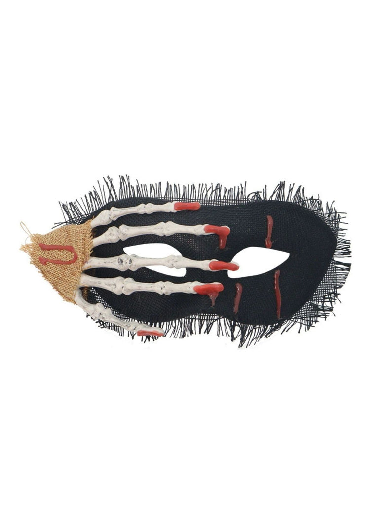 Vintage Skeleton Hand Bloodstain Eye Mask - vintage fashion, retro style