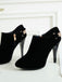 Vintage Solid Velvet Pointed Toe Stiletto Heels - vintage shoes, retro heels