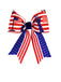 Red & Blue Vintage Striped Hair Accessories, vintage fashion, retro style - perfect for women who love vintage and retro fashion