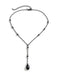 Vintage Teardrop Chain Punk Earrings & Necklace - vintage fashion, retro style