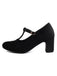 Vintage Velvet T-Strap Chunky Heel Shoes — 1950s vintage charm for her modern wardrobe