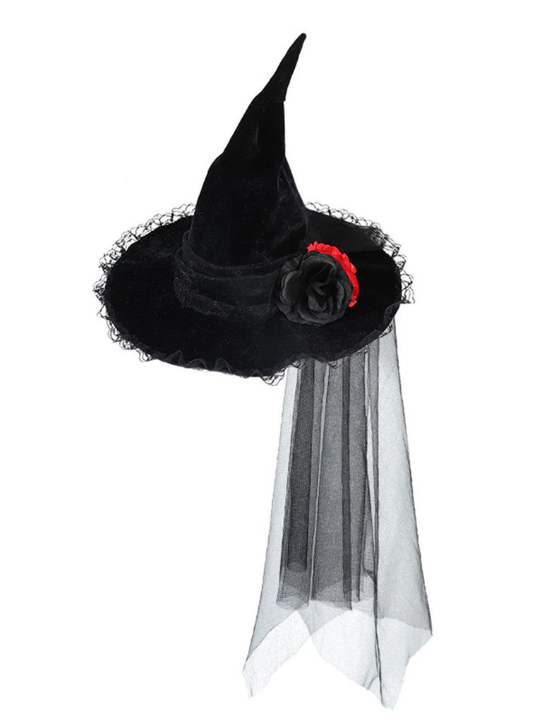 Vintage Wizard Witch Pointed Halloween Hat - vintage fashion, retro style