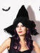Vintage Wizard Witch Pointed Halloween Hat - vintage fashion, retro style