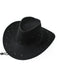 Western Cowboy Felt Stitching Suede Hat: beautiful vintage fashion, retro style, classic elegance with timeless appeal