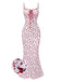 1930s Small Floral Straps Mermaid | 1930s | vintage dress, retro fashion