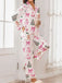 White 1940s Christmas Candy Canes Pajama Set - vintage fashion, retro style, pure white