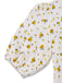 White 1940s Ditsy Floral Cotton Wrap Dress - vintage dress, retro fashion, pure white