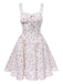 1940s Lace Trim Small Floral | 1940s | vintage dress, retro fashion