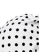 White 1940s Polka Dot Lace Up Halter Swimsuit — vintage elegance for the modern woman