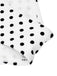 White 1940s Polka Dot Lace Up Halter Swimsuit — vintage elegance for the modern woman