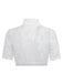White 1950s Lace Patchwork Top 2