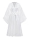 White 1950s Lace Sleepwear Classic Two Piece Set