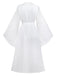 White 1950s Lace Sleepwear Classic Two Piece Set 2