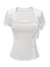 White 1950s White Button Down Shirt, vintage fashion, retro style - perfect for women who love vintage and retro fashion