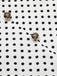 White 1960s Polka Dot Button Pencil Dress - vintage dress, retro fashion, elegant style for vintage lovers