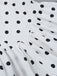 White 1960s Polka Dots Halter Tutu Dress - vintage dress, retro fashion, pure white