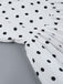 White 1960s Polka Dots Halter Tutu Dress - vintage dress, retro fashion, pure white