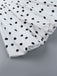 White 1960s Polka Dots Halter Tutu Dress - vintage dress, retro fashion, pure white