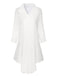 White 1970s Solid Sheer Long Sleeve Shirt, vintage fashion, retro style - perfect for women who love vintage and retro fashion