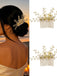 White Pearl Crystal Floral Hair Accessories - vintage fashion, retro style for vintage lovers