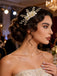 White Pearl Crystal Floral Hair Accessories - vintage fashion, retro style for vintage lovers