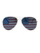White Retro Party Sunglasses 2
