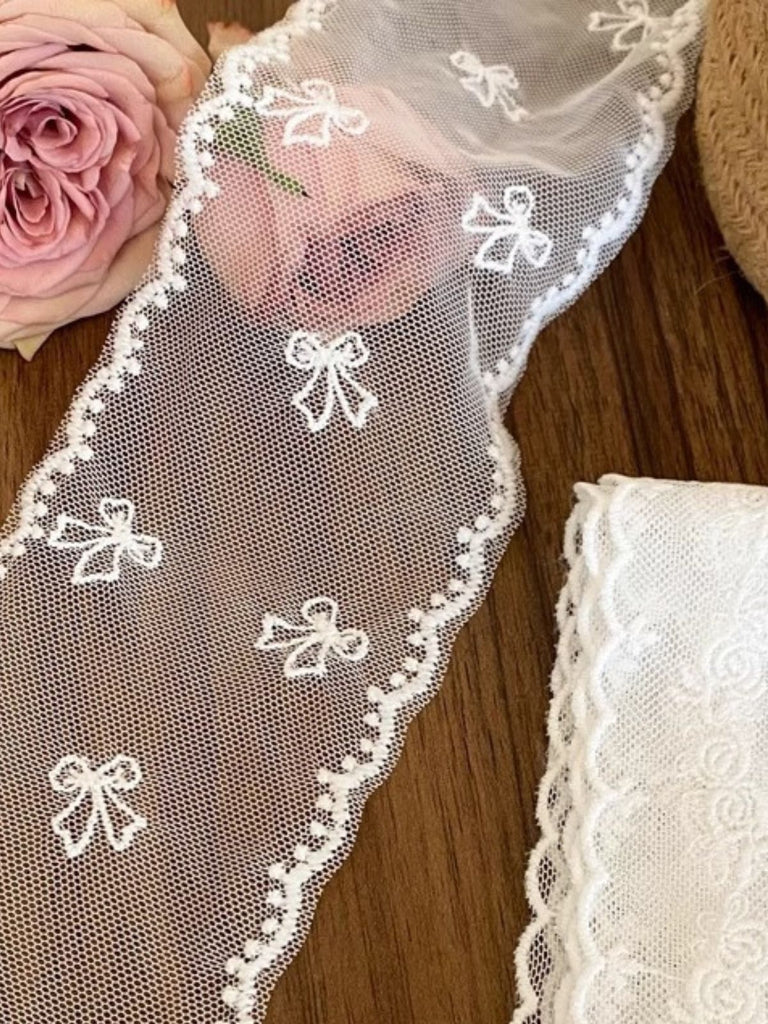 White Silk Scarf 10