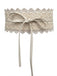 Wide Lace Floral Tie-Up Waist Belt, vintage tie, classic accessory - perfect for women who love vintage and retro fashion