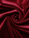Wine Red 1940s V-Neck Velvet Lace Dress — the kind of 1940s dress that makes strangers smile