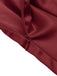 Wine Red 1960s Back Bowknot Pencil Dress: timeless style reimagined