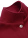 Wine Red 1960s Solid Belted Cloak Coat, vintage coat, retro outerwear - perfect for women who love vintage and retro fashion