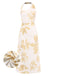 She slips into this Yellow 1930s Asymmetric Neckline Floral Dress and suddenly it's a 1930s daydream