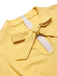 She finds her 1930s story in this Yellow 1930s Plaid Keyhole Tie Neck Jumpsuit