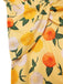 This Yellow 1950s Hydrangea Floral Ruched Dress wraps her in 1950s elegance, one twirl at a time