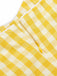 She finds her 1950s story in this Yellow 1950s Spaghetti Strap Plaids Romper