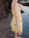 Yellow 1960s Knit Pearl Cover-Up 2